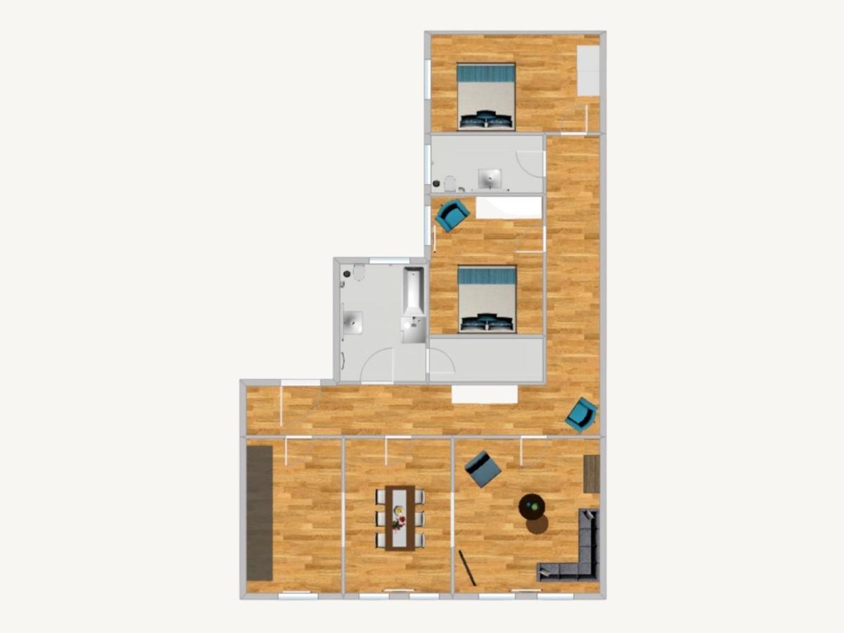 Апартаменты Discovair Eisenach -Karlstrasse- Fussgaengerzone Mit Netflix Экстерьер фото